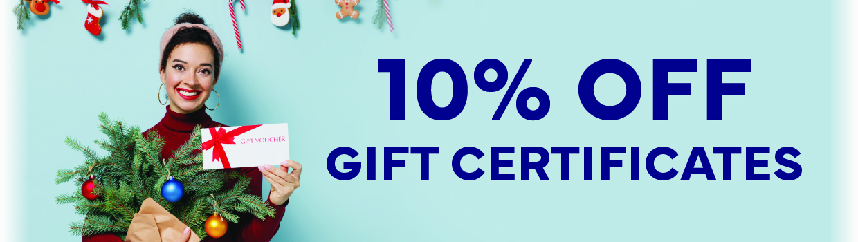 10% Off Gift Certificates
